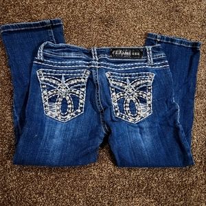 LA idol usa women's Capri Jeans 7